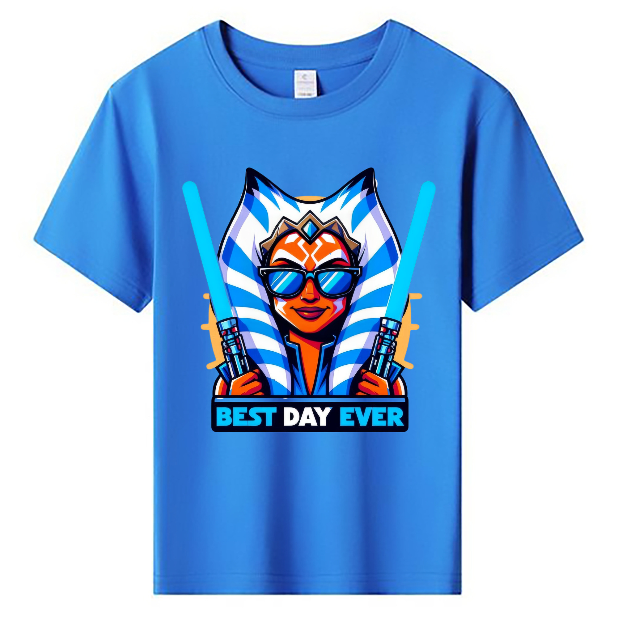 （画像用） スター・ウォーズ Star Wars 綿100％キッズTシャツ（フロントプリント）